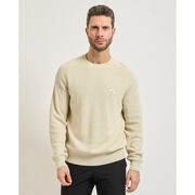 Pull BOSS Pull homme Ullian c&ocirc;tel&eacute; Blanc