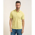 Polos sur Grenoble : Polo K-Way Polo homme Amedee en piqu&eacute; &eacute;lastique Jaune