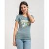 T-shirt Guess T-shirt femme avec logo fleuri