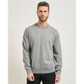 Pull BOSS Pull en laine Upacas pour homme de Argent&eacute;