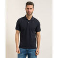 Tee-shirts sur Grenoble : T-shirt K-Way Polo homme Amedee en piqu&eacute; &eacute;lastique Bleu