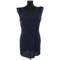 Robes sur Grenoble : Robe courte Des Petits Hauts Robe en coton marine