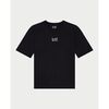 T-shirt enfant Emporio Armani EA7 T-shirt gar&ccedil;on avec imprim&eacute; au dos Noir
