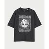 T-shirt enfant Timberland T-shirt col rond gar&ccedil;on Gris