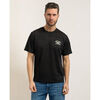 T-shirt Guess T-shirt homme Jeans ajour&eacute;e Noir