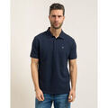 Polos sur Grenoble : Polo Calvin Klein Jeans Polo homme en piqu&eacute; de coton m&eacute;lang&eacute; Bleu