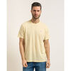 T-shirt Calvin Klein Jeans T-shirt basique &agrave; col rond pour homme Jaune