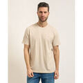 T-shirt Calvin Klein Jeans T-shirt basique &agrave; col rond pour homme Beige