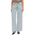 Jeans sur Grenoble : Jeans boyfriend Vila Noos Freya Jaf Jeans - Light Blue