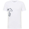 Tee-shirts sur Grenoble : T-shirt Mustang 2406090842 - Blanc