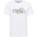 Tee-shirts sur Grenoble : T-shirt Mustang 250590525 - Blanc