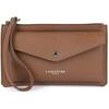 Pochette LANCASTER Pochette Zipp&eacute; Maya Double KBA Moka Marron