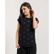 T-shirt Yes Zee T-shirt femme avec mini logo devant