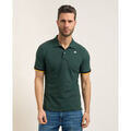 Polo K-Way Polo homme Vincent de en piqu&eacute; de coton Vert