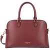 Sac Bandouliere LANCASTER Sac demi lune Zipp&eacute; Sierra Jia Bordeaux Rouge