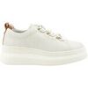 Baskets basses Caf&eacute; Noir C1DS1031-PE26-W022 Blanc