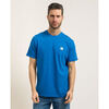 T-shirt Calvin Klein Jeans T-shirt basique &agrave; col rond pour homme Bleu