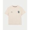 T-shirt enfant BOSS T-shirt gar&ccedil;on avec imprim&eacute; frontal Beige