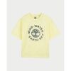 T-shirt enfant Timberland T-shirt gar&ccedil;on avec imprim&eacute; frontal Jaune