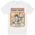 T-shirt Steven Rhodes Let's Find A Cure For Stupid People