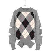 Pull Burberry Pull en laine gris