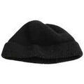 Bonnet Céline Bonnet en laine noir Noir Bonnets sur Grenoble : Bonnet Céline Bonnet en laine noir Noir