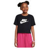 T-shirt enfant Nike TEE SHIRT G NSW CROP FUTURA HBR - Noir - XL