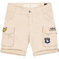 Short Alpha Industries Crew Short Patch - vintage white Grenoble