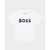 T-shirt enfant BOSS T-shirt b&eacute;b&eacute; &agrave; col rond Blanc