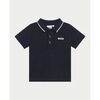 Polo enfant BOSS Polo b&eacute;b&eacute; avec rayures contrast&eacute;es Bleu