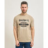 T-shirt Guess T-shirt col rond homme avec imprim&eacute; Gris