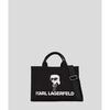 Cabas Karl Lagerfeld Sac Cabas Ikon Aquarelle Carr&eacute; Noir Noir
