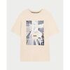 T-shirt enfant BOSS T-shirt gar&ccedil;on avec imprim&eacute; frontal Beige