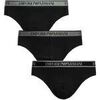 Slips Emporio Armani Pack de 3 slips Noir