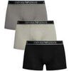 Cale&ccedil;ons Emporio Armani Pack de 3 troncs Multicolore