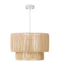 Luminaire sur Grenoble : Lustres, suspensions et plafonniers Unimasa Lustre en Rotin Beige Unique. . Maison & D&eacute;co > Lustres, suspensions et plafonniers.