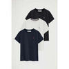 T-shirt Polo Club PACK 3 - RIGBY GO TSHIRT SS W VO B-N-W