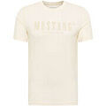 Tee-shirts sur Grenoble : T-shirt Mustang 2406090805 - &eacute;cru Beige