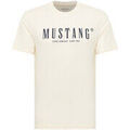 Tee-shirts sur Grenoble : T-shirt Mustang 250590445 - &eacute;cru Beige