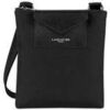 Sac Bandouliere LANCASTER Double pochette Zipp&eacute; Smart KBA Noir Noir