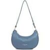 Sac bandouli&egrave;re LANCASTER Sac besace Zipp&eacute; S Donna Aria Bleu Jeans Bleu