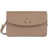 Pochette LANCASTER Pochette A rabat aimant&eacute; Paris Philos Praline Beige