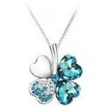 Collier Sc Crystal B128-ARGENT-BEBL Grenoble
