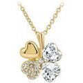 Collier Sc Boh&egrave;me B128-DORE-CRYS Dor&eacute; Grenoble