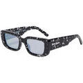 Lunettes sur Grenoble : Lunettes de soleil Palm Angels PERI003 Giorgina Occhiali da sole, Noir/Argent, 51 mm