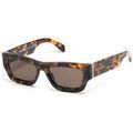 Lunettes de soleil Palm Angels PERI048 Auberry Occhiali da sole, Havana/Marron, 53 mm Grenoble