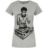 T-shirt Bruce Lee Character T-shirt &agrave; manches courtes Gris