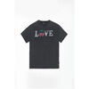 T-shirt enfant Le Temps des Cerises T-shirt lestragi noir imprim&eacute; Noir