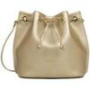 Sac &agrave; main LANCASTER Bourse Alba Double M Champagne/Nude Beige