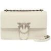 Sac &agrave; main Pinko Sacs &agrave; main Love One Classic Dc Vitello Se Blanc Blanc